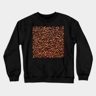 Fresh Roasted Coffee Beans Cover All Over Crewneck Sweatshirt